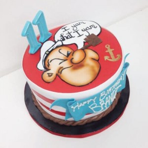 Popeye Cakes