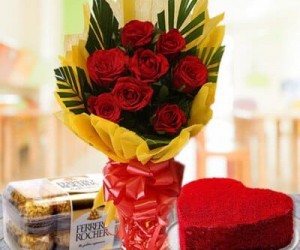 Cake Flower & Chocolate