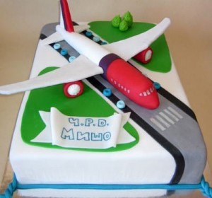 Airplane Theme Cakes