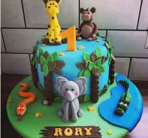 Jungle Theme Cakes