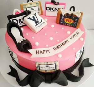 Shopaholic Theme Cakes
