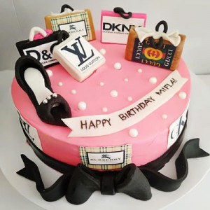 Shopaholic Theme Cakes