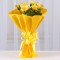 Enticing 8 Yellow Roses Bouquet