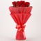 Vivid - 10 Red Roses Bouquet