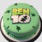 Ben 10 Theme Cake	