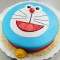 Cheering Doraemon Fondant Cake	