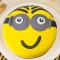 Chocolaty Minion Fondant Cake	