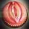Vagina Theme Fondant Cake