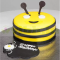 Bumblebee Fondant Cake	