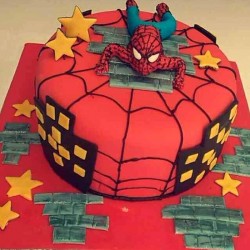 Cool Spiderman Designer Cake	