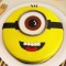 Cutest Minion Fondant Cake	