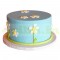Daisy Theme Fondant Cake	