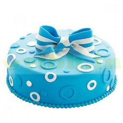 Fair Lady Fondant Cake	