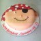 Noddy Face Fondant Cake	