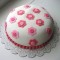 Pure Love Floral Fondant Cake	