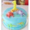 Sea Animals Theme Fondant Cake	