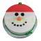 Snowman Face Fondant Cake	