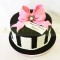 Unending Love Fondant Cake	