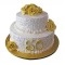 2 Tier Anniversary Pineapple Cake	