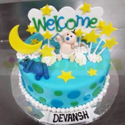 Baby Shower Customized Cake	