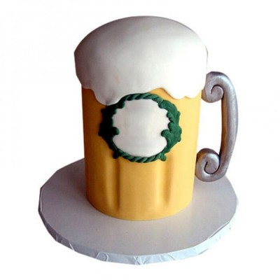 Beer Mug Designer Cake