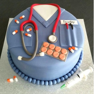 Doctor Theme Cake