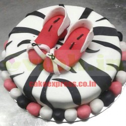Flip Flop Sandal Customized Cake	