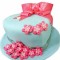 Fondant Heart Designer Cake	
