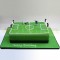 Football Ground Fondant Cake	