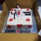 GAME OVER Bachelorette Party Cake