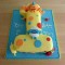 Happy Birthday Toddler Fondant Cake	