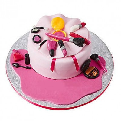 Make Up Bag Fondant Cake Make Up Bag Fondant Cake