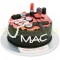 Makeup Designer Fondant Cake	