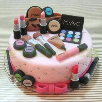 Makeup Themed Designer Cake