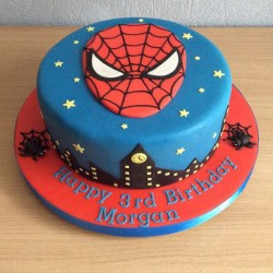 Marvel Spiderman Cake	
