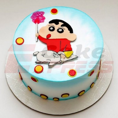 Mischievous Shinchan Cake