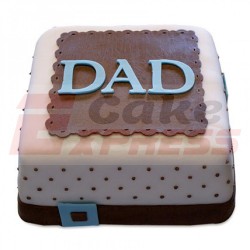My Dad Fondant Cake My Dad Fondant Cake