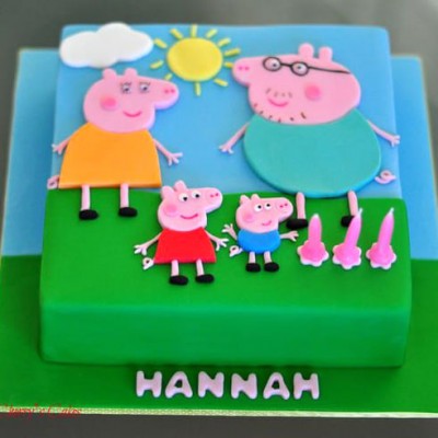 Peppa Pig Family Designer Cake