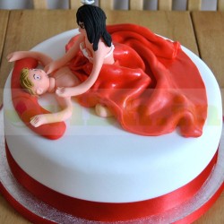 Sexual Intercourse Themed Cake	