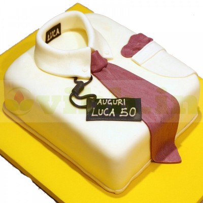 Shirt and Tie Cake