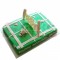Smashing Badminton Court Fondant Cake	