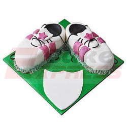 Sports Shoe Fondant Cake	