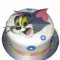 Tom Cat Theme Fondant Cake	