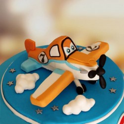 Fun Flight Fondant Cake Fun Flight Fondant Cake