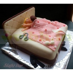 Mr Nasty Time Fondant Cake	