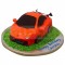 Stylish Lamborghini Car Fondant Cake	
