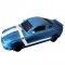 Blue Designer Car Fondant Cake	