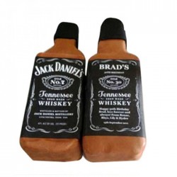 Delicious Jack Daniels Fondant Cake	