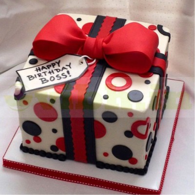 Special Boss Birthday Cake