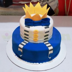 Baby Shower Dress Fondant Cake